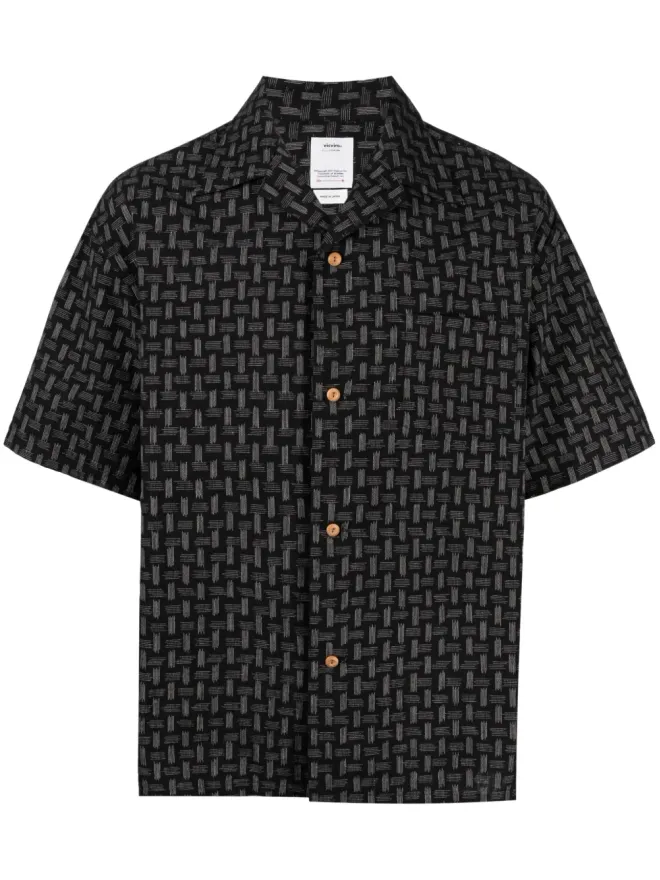 visvim visvim グラフィックプリント半袖シャツ - ブラックの商品画像