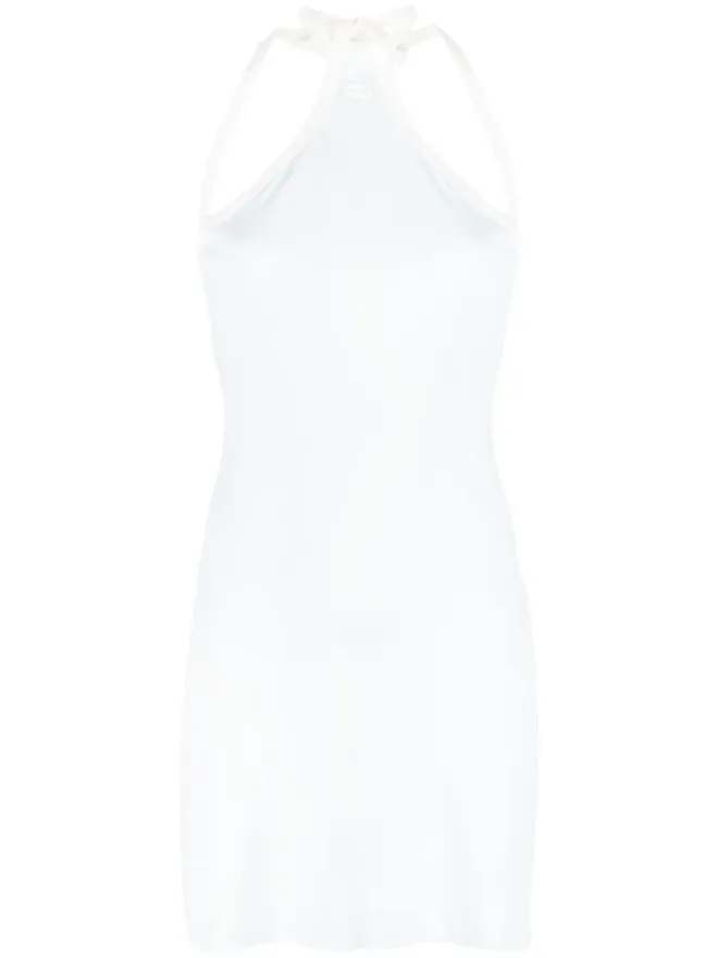 Courrèges Courrèges ロゴ刺繍入り ミニドレスの商品画像