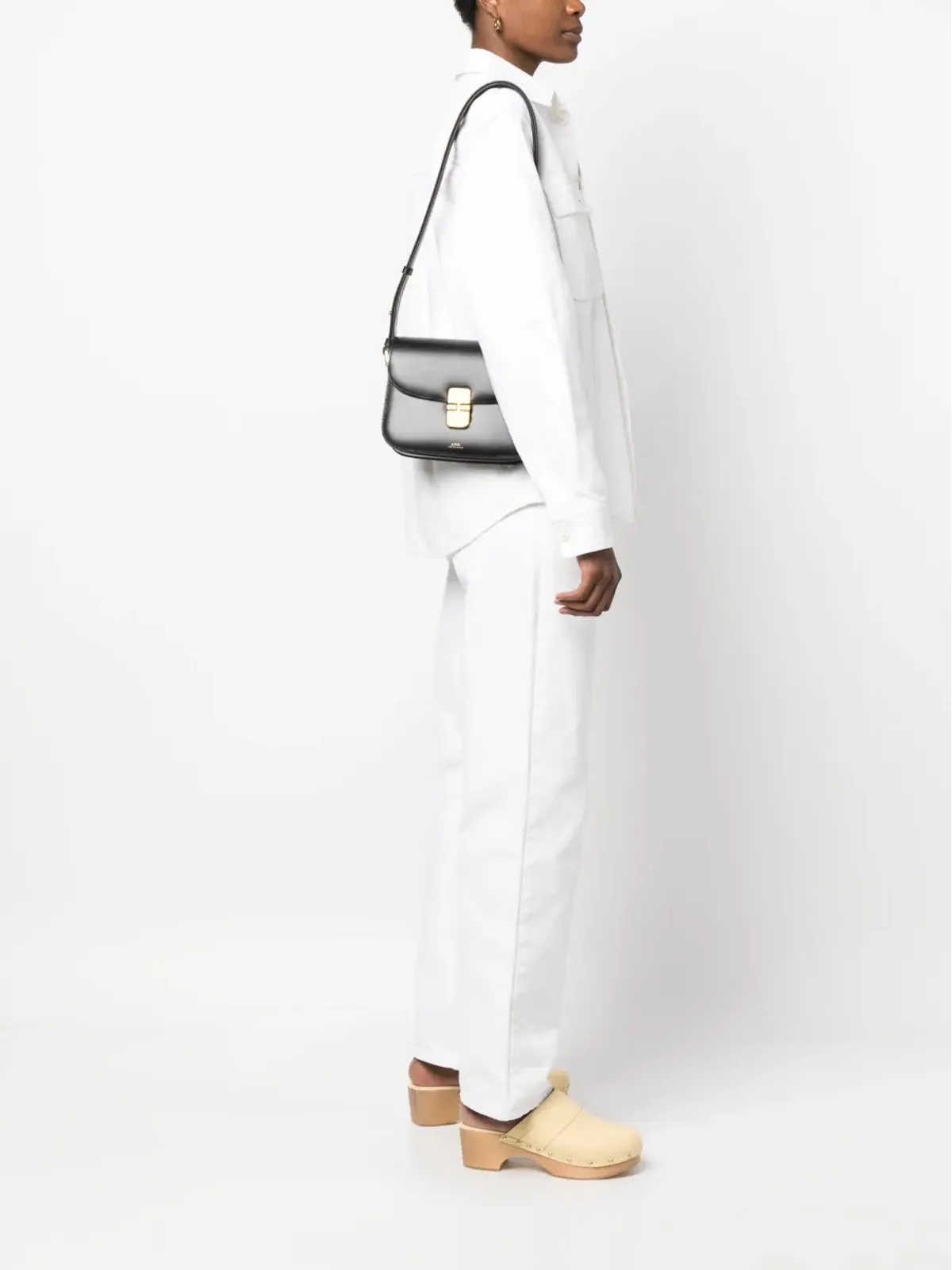 A.P.C. グレース クロスボディバッグ - ブラック - 画像2
