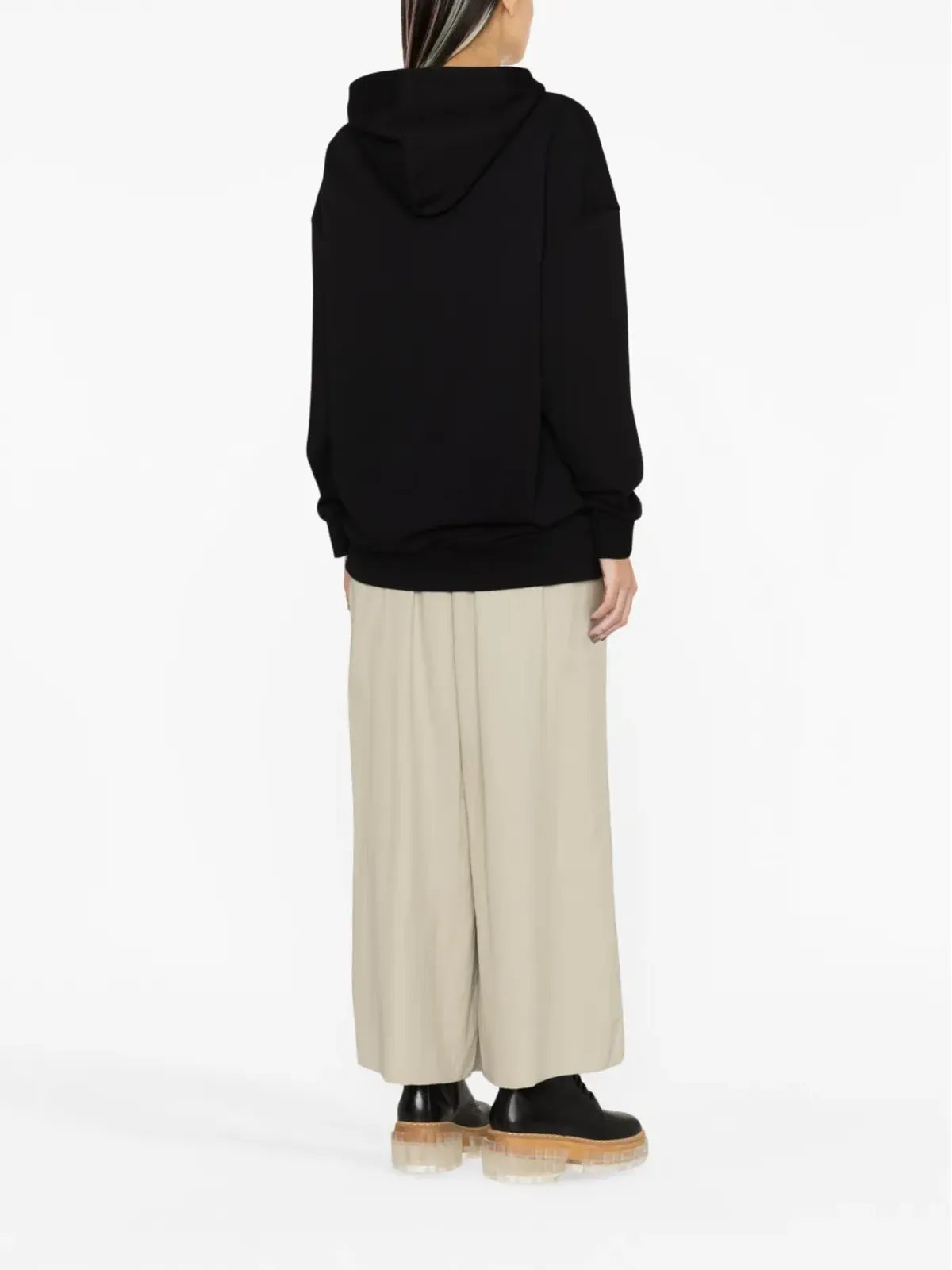 Stella McCartney ブレスレットプリント コットン フーディ - 画像4