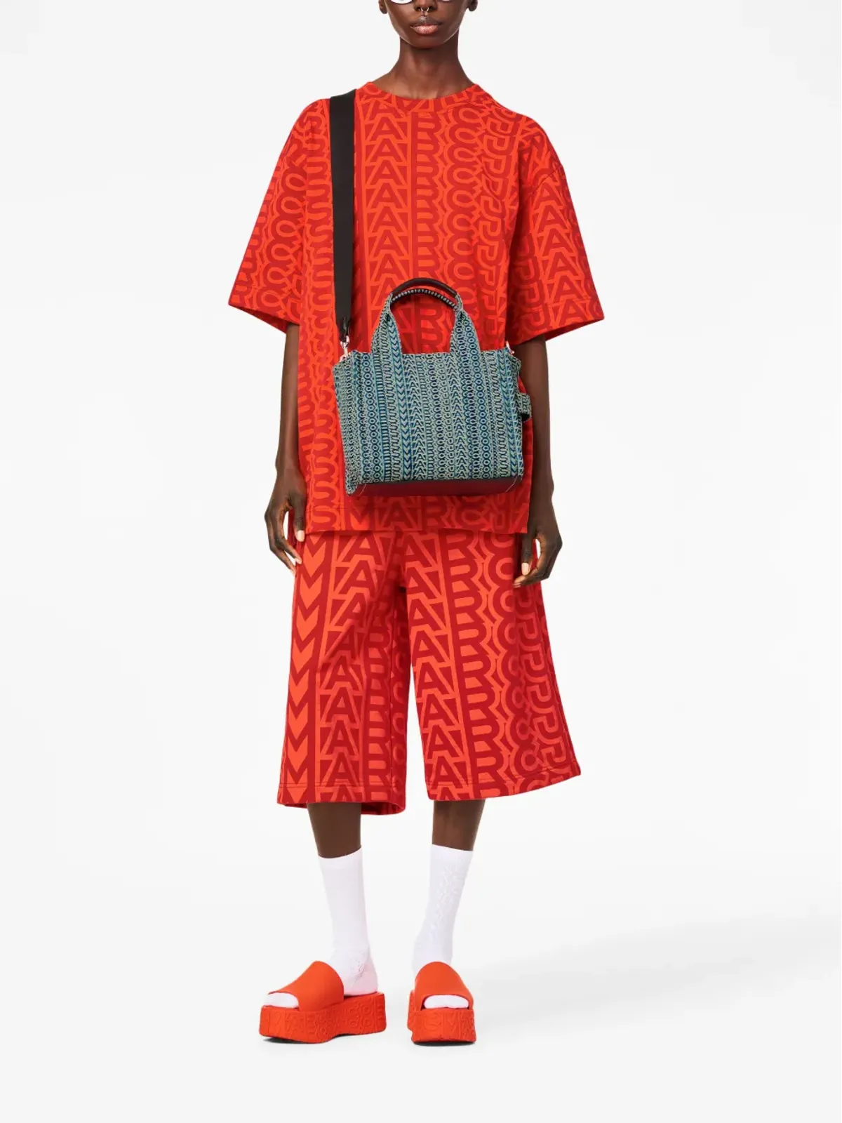 Marc Jacobs モノグラムジャカード・スモールトートバッグ - 画像2