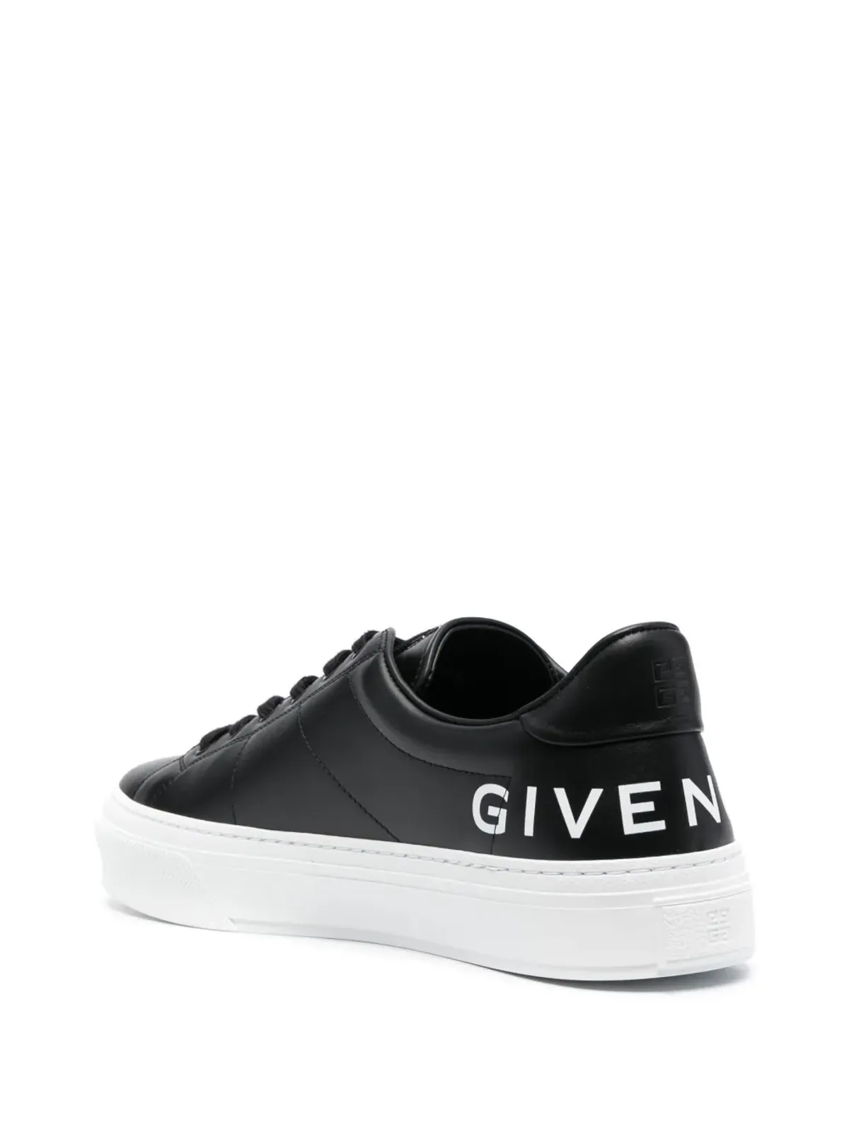 Givenchy ロゴプリント レザー スニーカー - 画像3