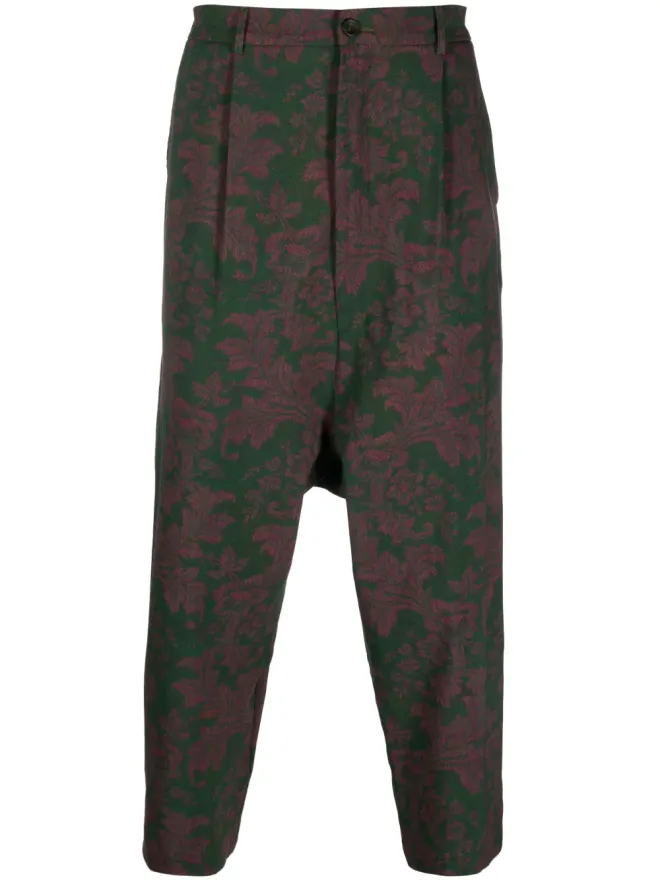 Pierre-Louis Mascia Pierre-Louis Mascia 花柄パンツ - Greenの商品画像