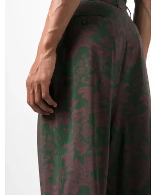 Pierre-Louis Mascia 花柄パンツ - Green - サムネイル5