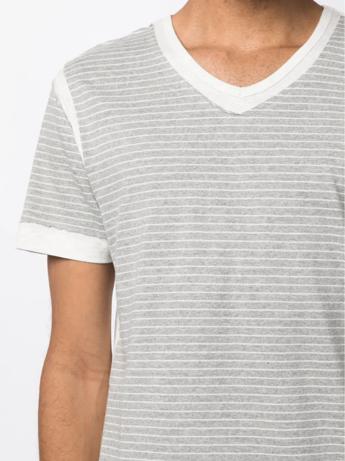Private Stock The Siam cotton T-shirt - Grey - 画像5