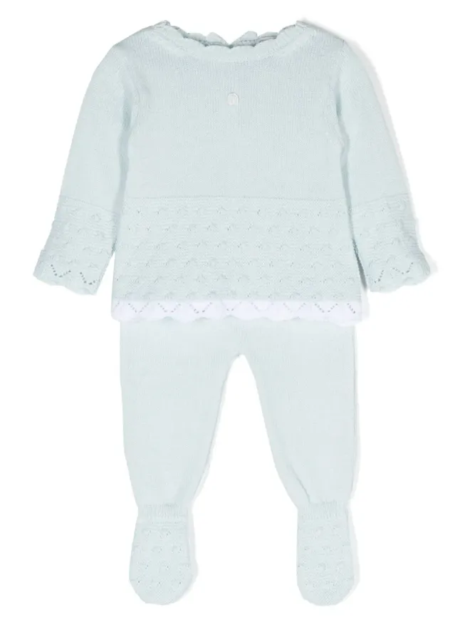 Patachou Patachou ファインニット パンツセットの商品画像