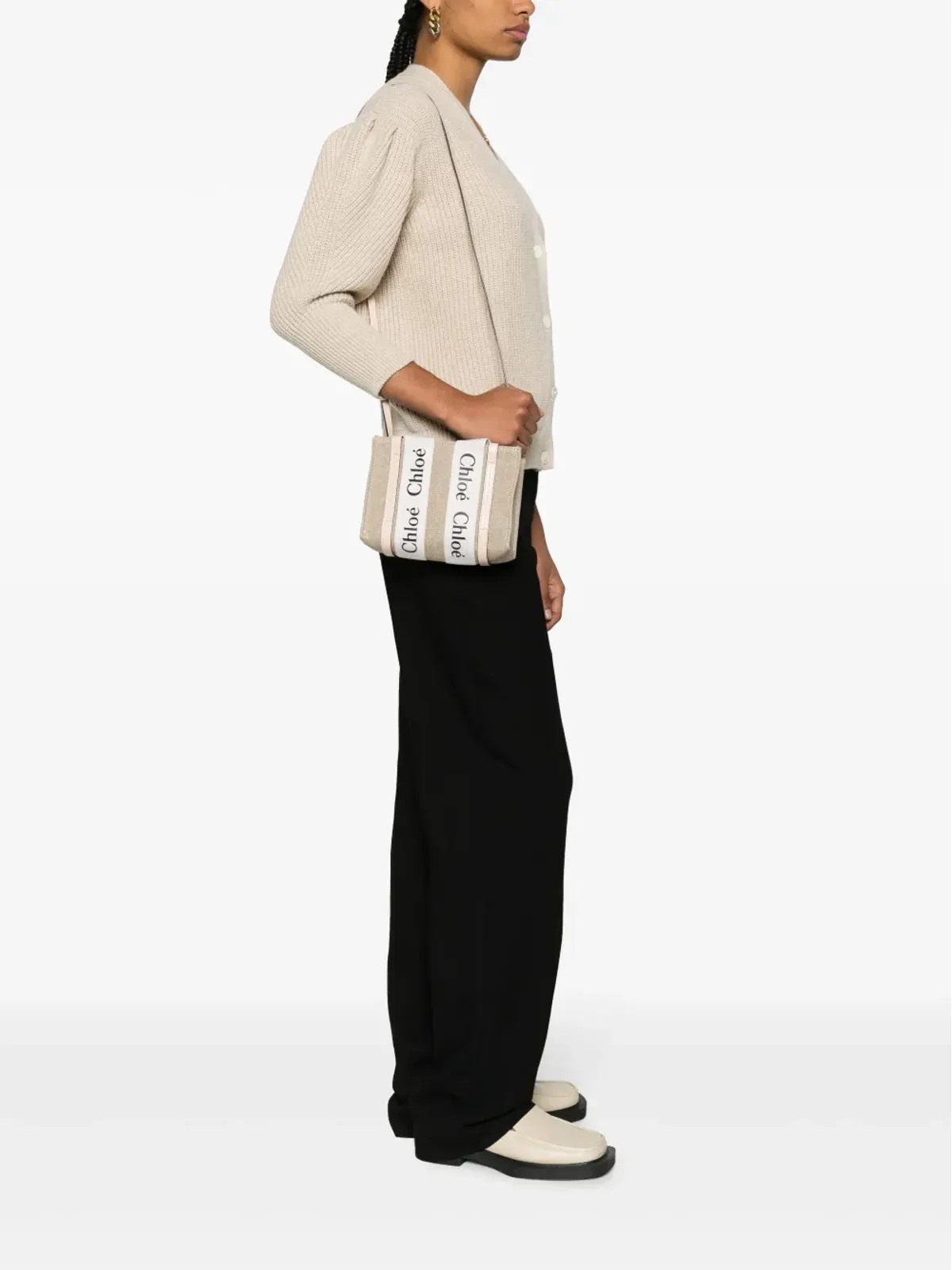 Chloé ロゴディテール トートバッグ - 画像2