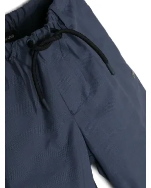 Emporio Armani Kids ドローストリングストレッチコットンパンツ - サムネイル3