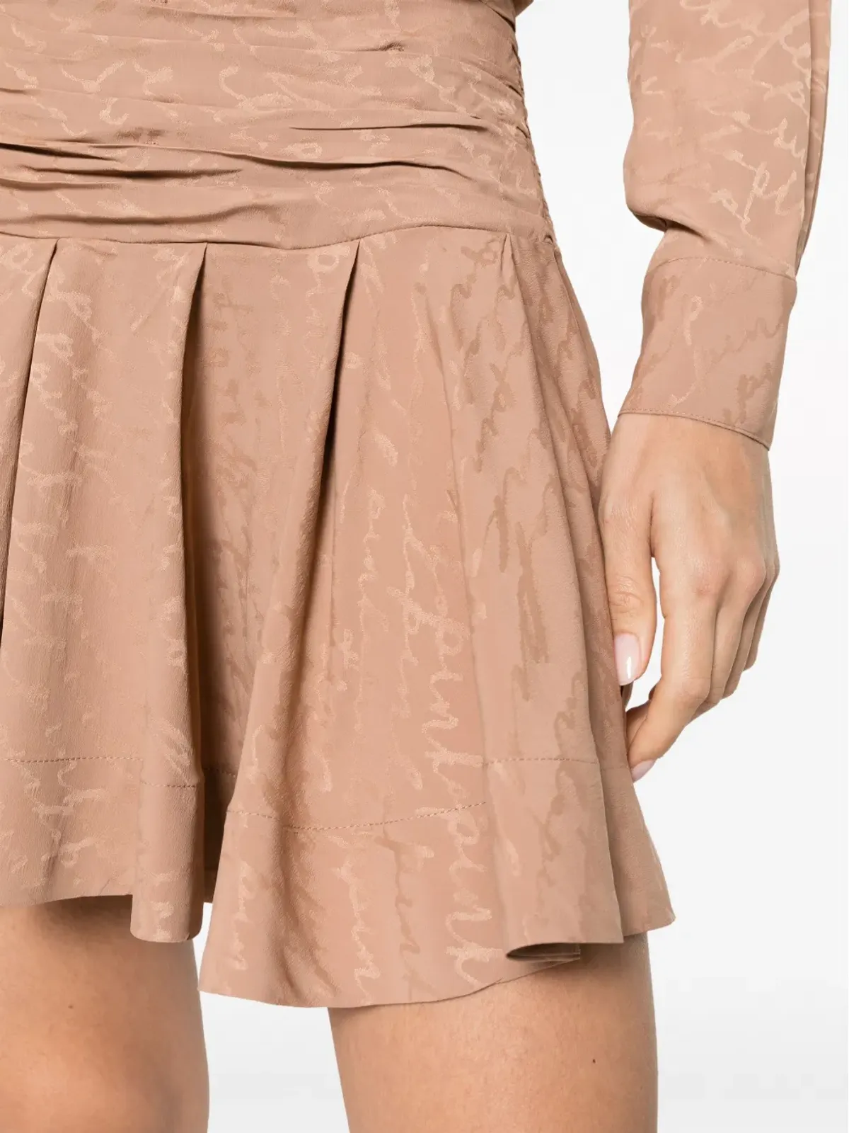 PINKO Arzach ロゴジャカード シャツドレス - 画像5