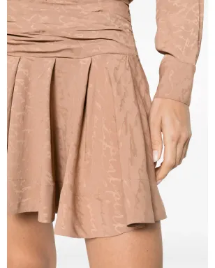 PINKO Arzach ロゴジャカード シャツドレス - サムネイル5