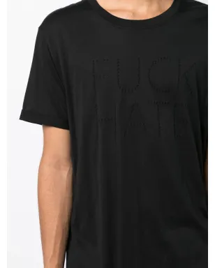 Private Stock The Haine コットンTシャツ - ブラック - サムネイル5