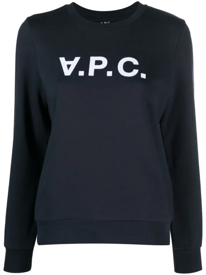 A.P.C. A.P.C. VPC ロゴプリント コットン スウェットシャツの商品画像