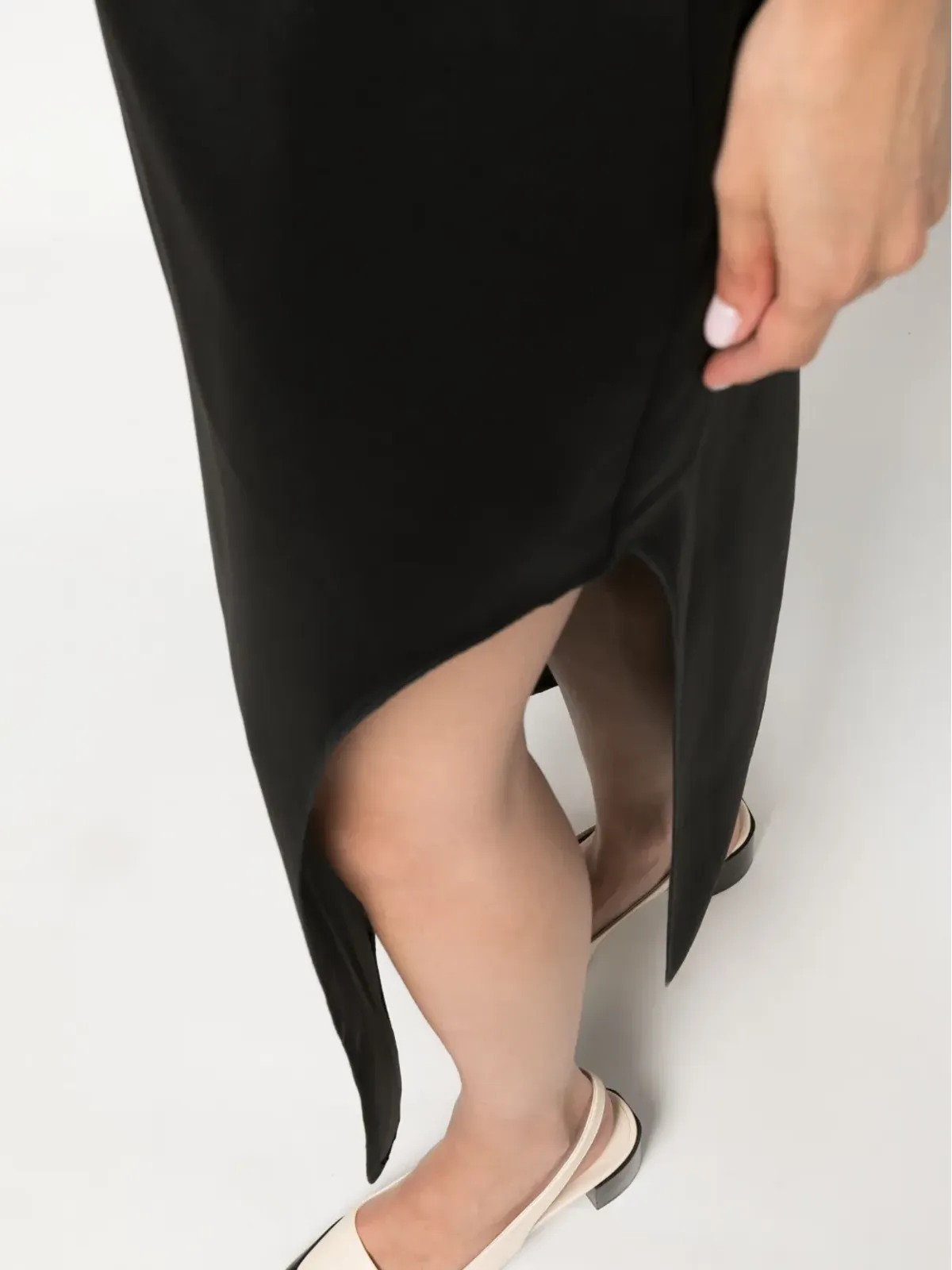 By Malene Birger ウィック サイドスリット マキシスカート - 画像5