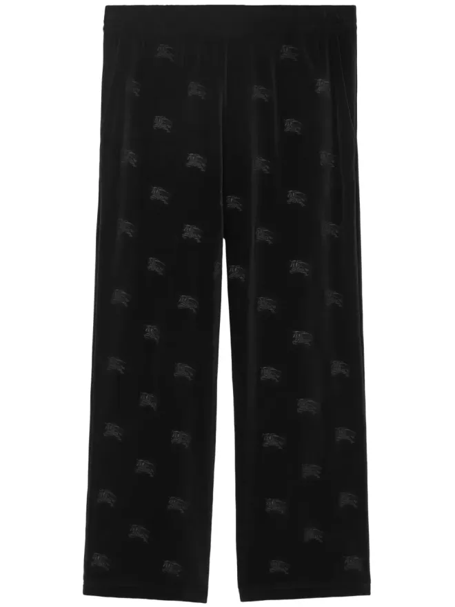 Burberry Burberry ベルベット ジョギングパンツの商品画像