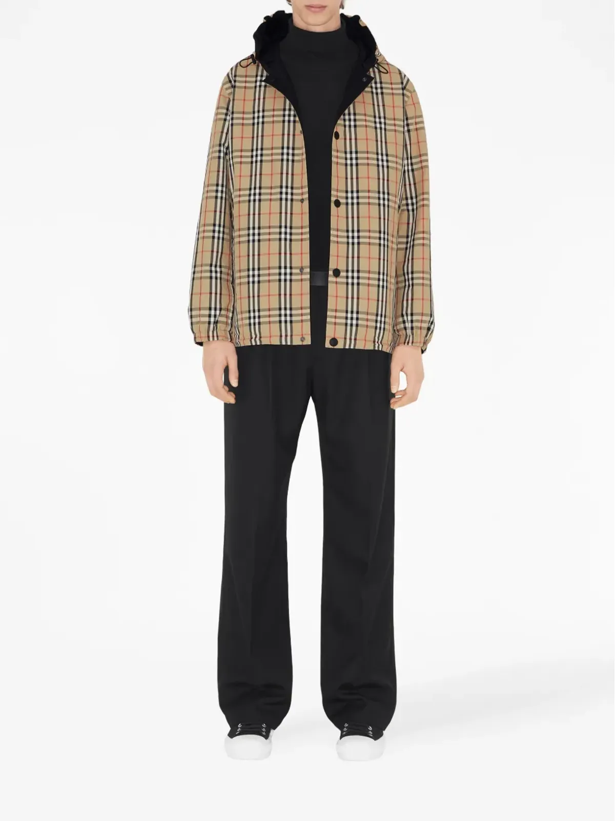 Burberry リバーシブルチェックジャケット - 画像5
