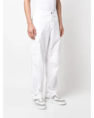 Carhartt WIP マルチポケット コットンカーゴパンツ - ホワイト - サムネイル4