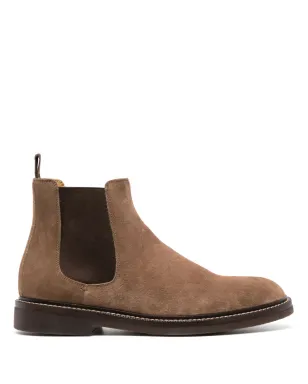 Brunello Cucinelli suede Chelsea boots - Brown - サムネイル1