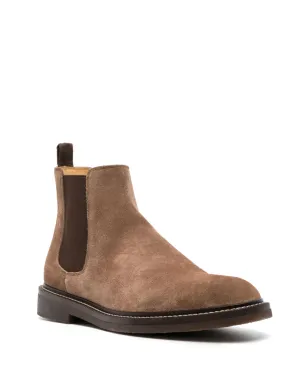 Brunello Cucinelli suede Chelsea boots - Brown - サムネイル2