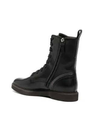 Brunello Cucinelli モニリーチェーン アンクルブーツ（ブラック） - サムネイル3