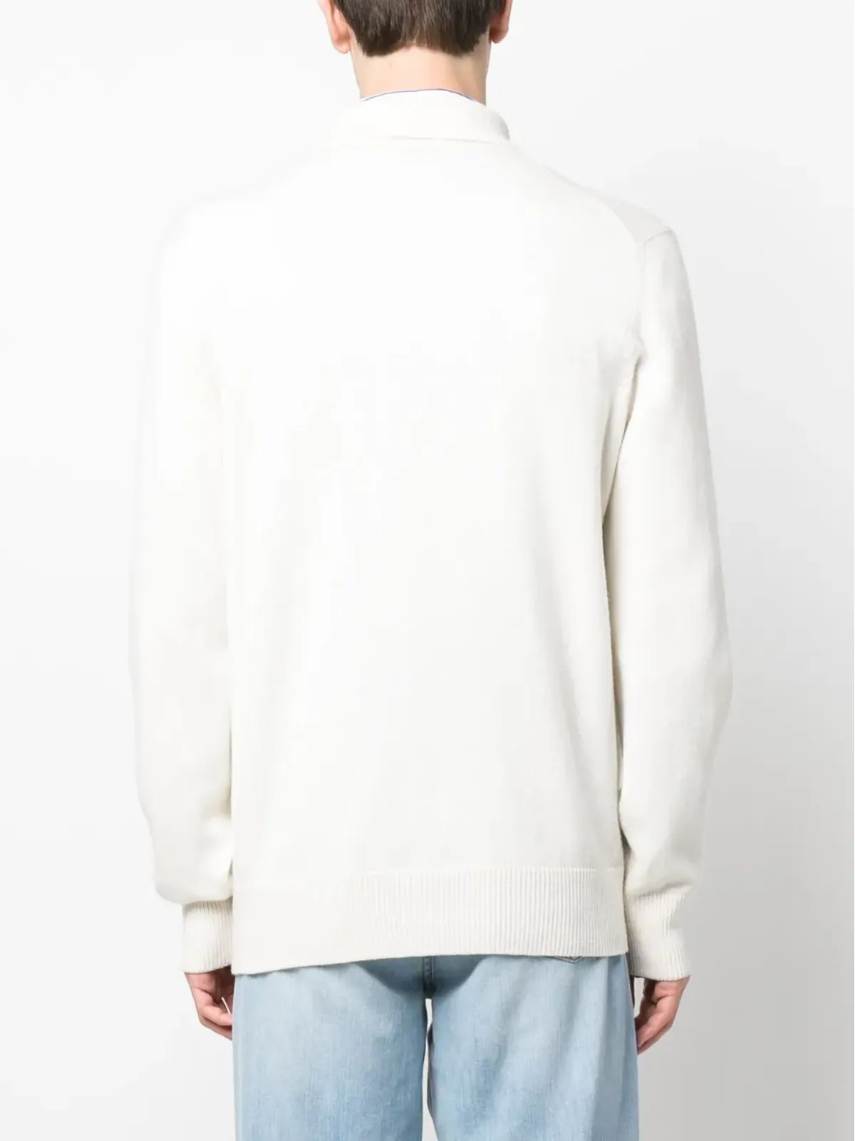 Brunello Cucinelli ファインニット カシミア シャツカーディガン - 画像4