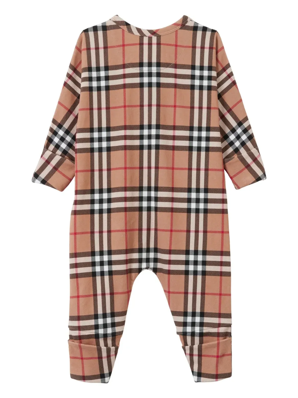 Burberry Kids チェック柄コットン2点セット - 画像3