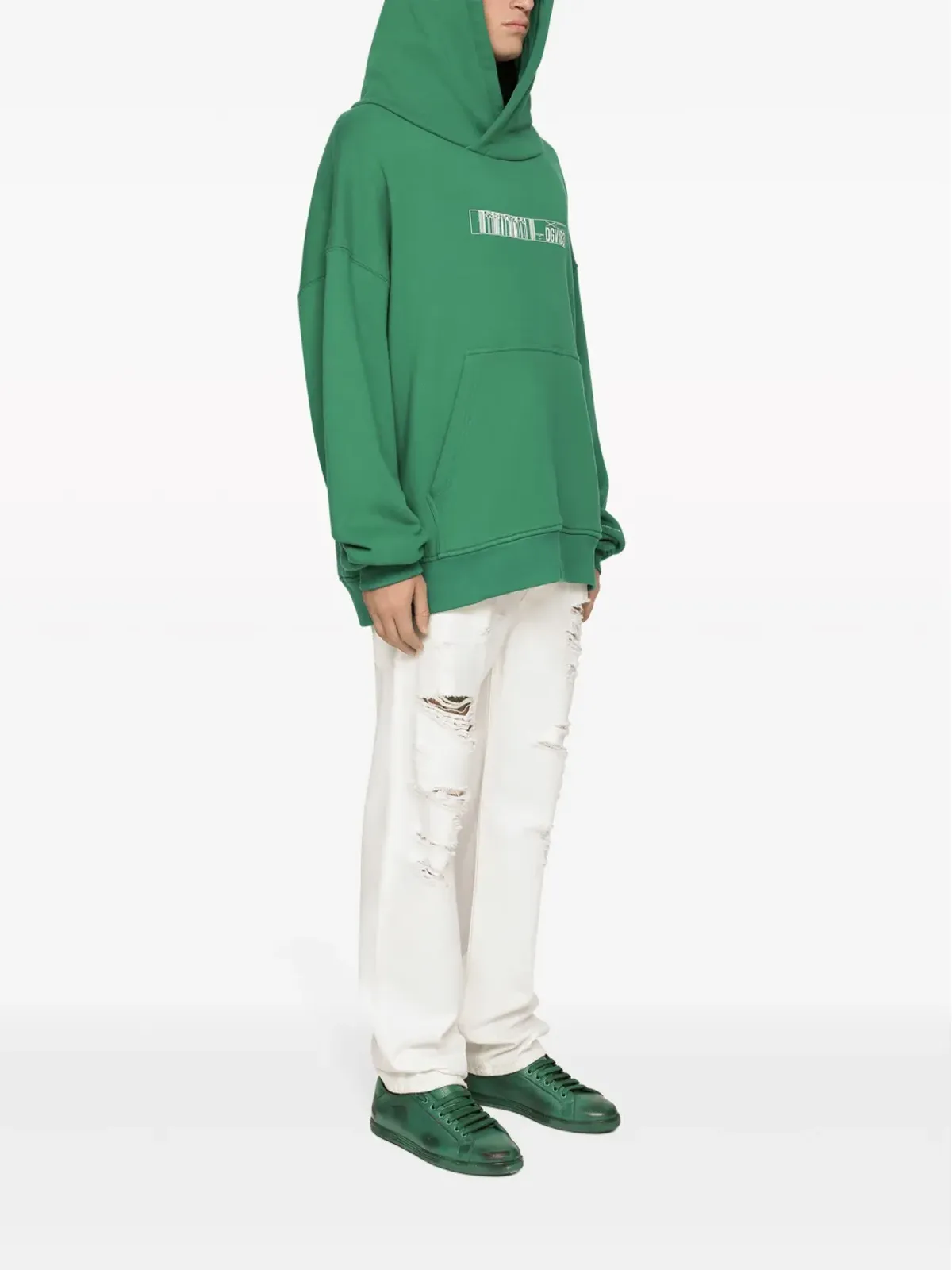Dolce & Gabbana DGVIB3 グラフィックプリント コットン フーディー - 画像3