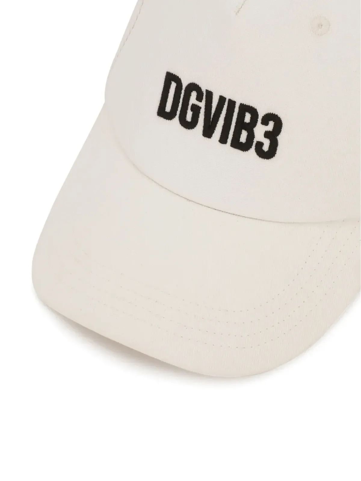 Dolce & Gabbana DGVIB3 ロゴ刺繍 コットンキャップ - 画像2