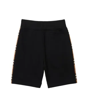 Burberry Kids チェック柄コットンショーツ - サムネイル2