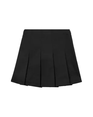 Burberry Kids EKD-motif pleated skirt - Black - サムネイル1