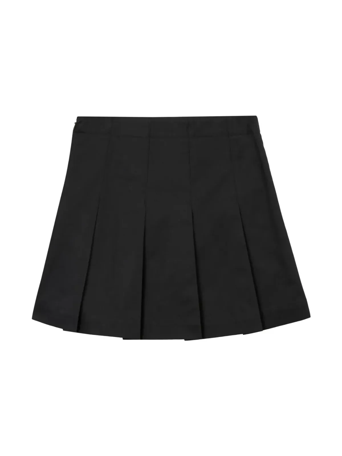Burberry Kids EKD-motif pleated skirt - Black - 画像2