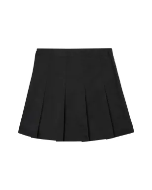 Burberry Kids EKD-motif pleated skirt - Black - サムネイル2