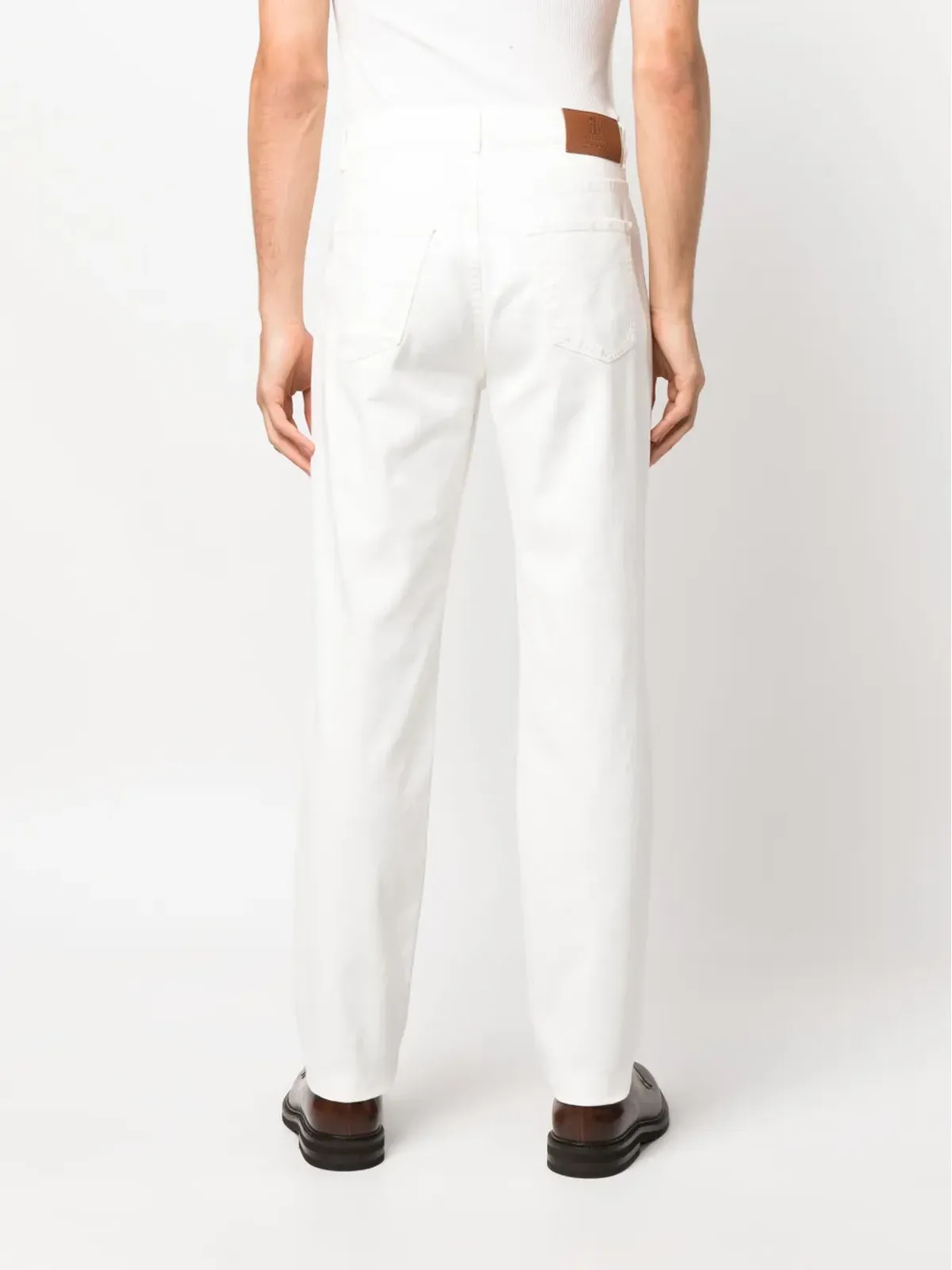 Brunello Cucinelli ストレートレッグデニムジーンズ - 画像4