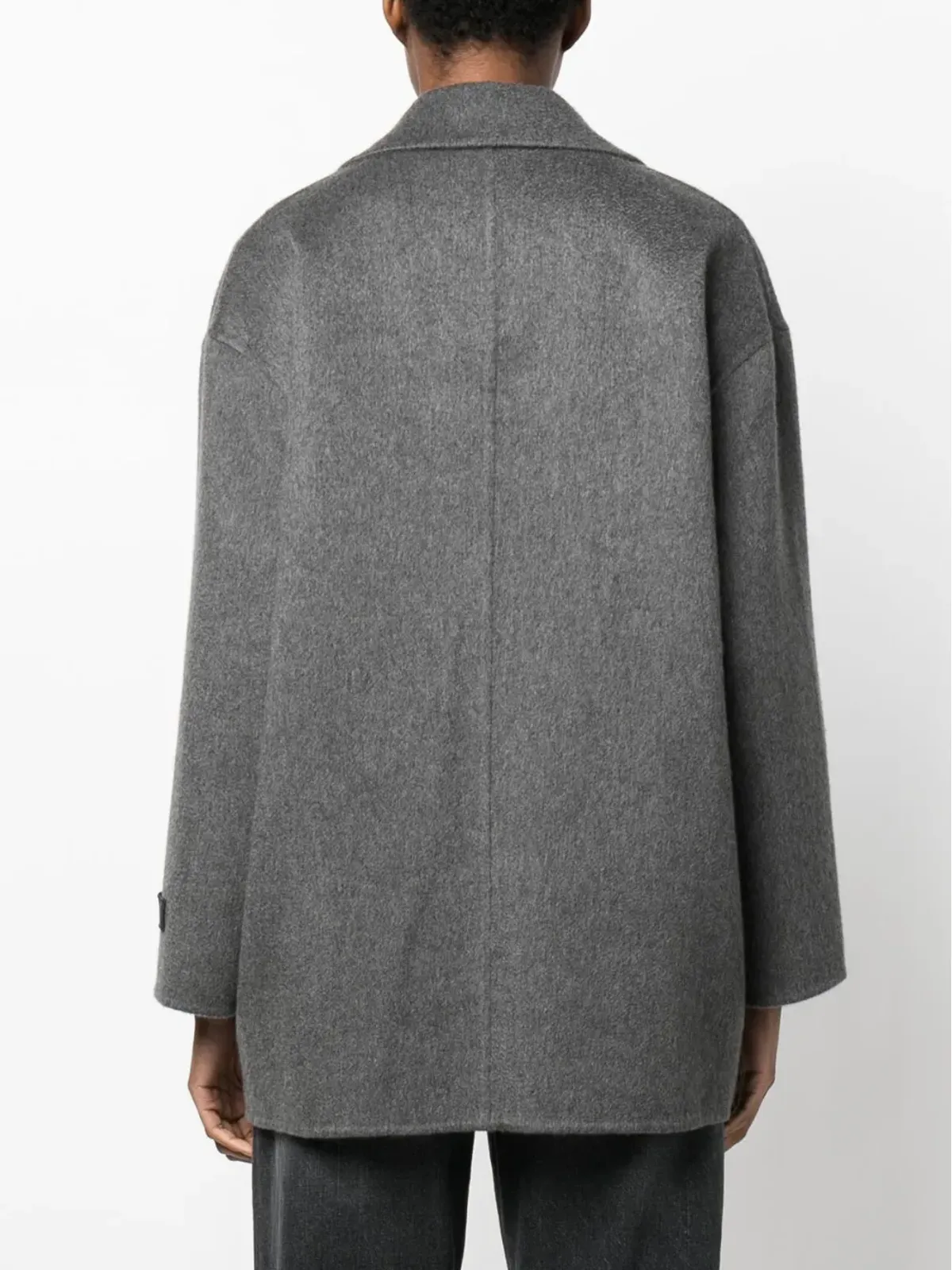 Brunello Cucinelli カシミヤ ダブルブレストコート - 画像4