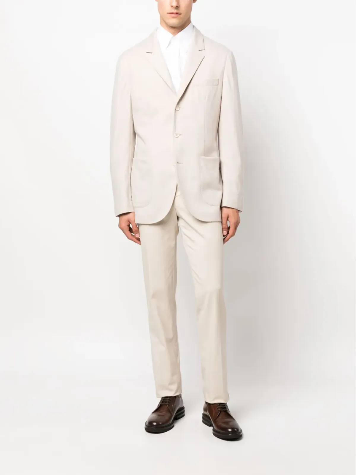 Brunello Cucinelli シングルブレスト カシミアジャージー ブレザー - 画像2
