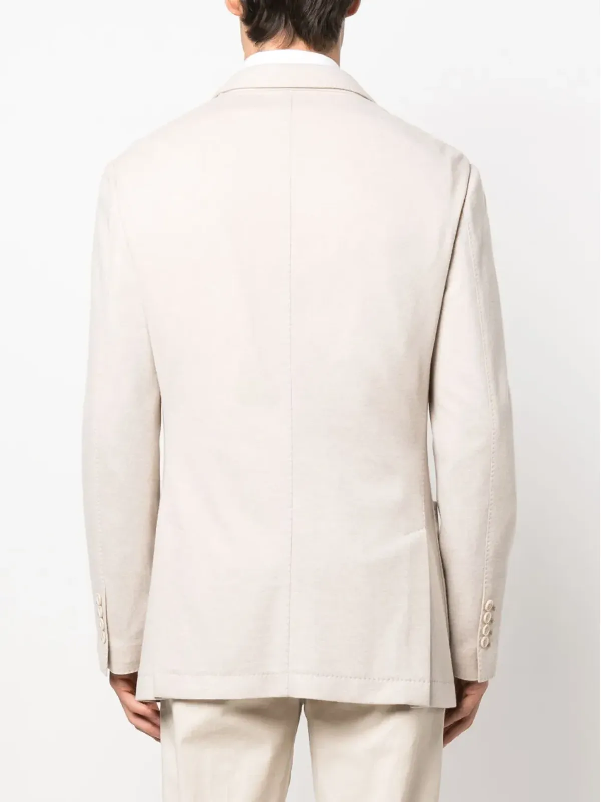 Brunello Cucinelli シングルブレスト カシミアジャージー ブレザー - 画像4
