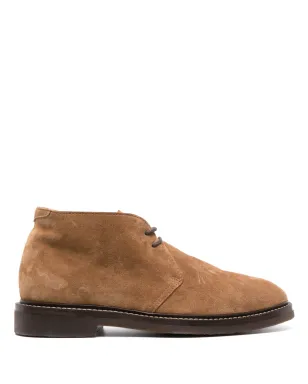 Brunello Cucinelli スエードレースアップアンクルブーツ - サムネイル1