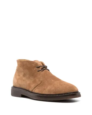 Brunello Cucinelli スエードレースアップアンクルブーツ - サムネイル2