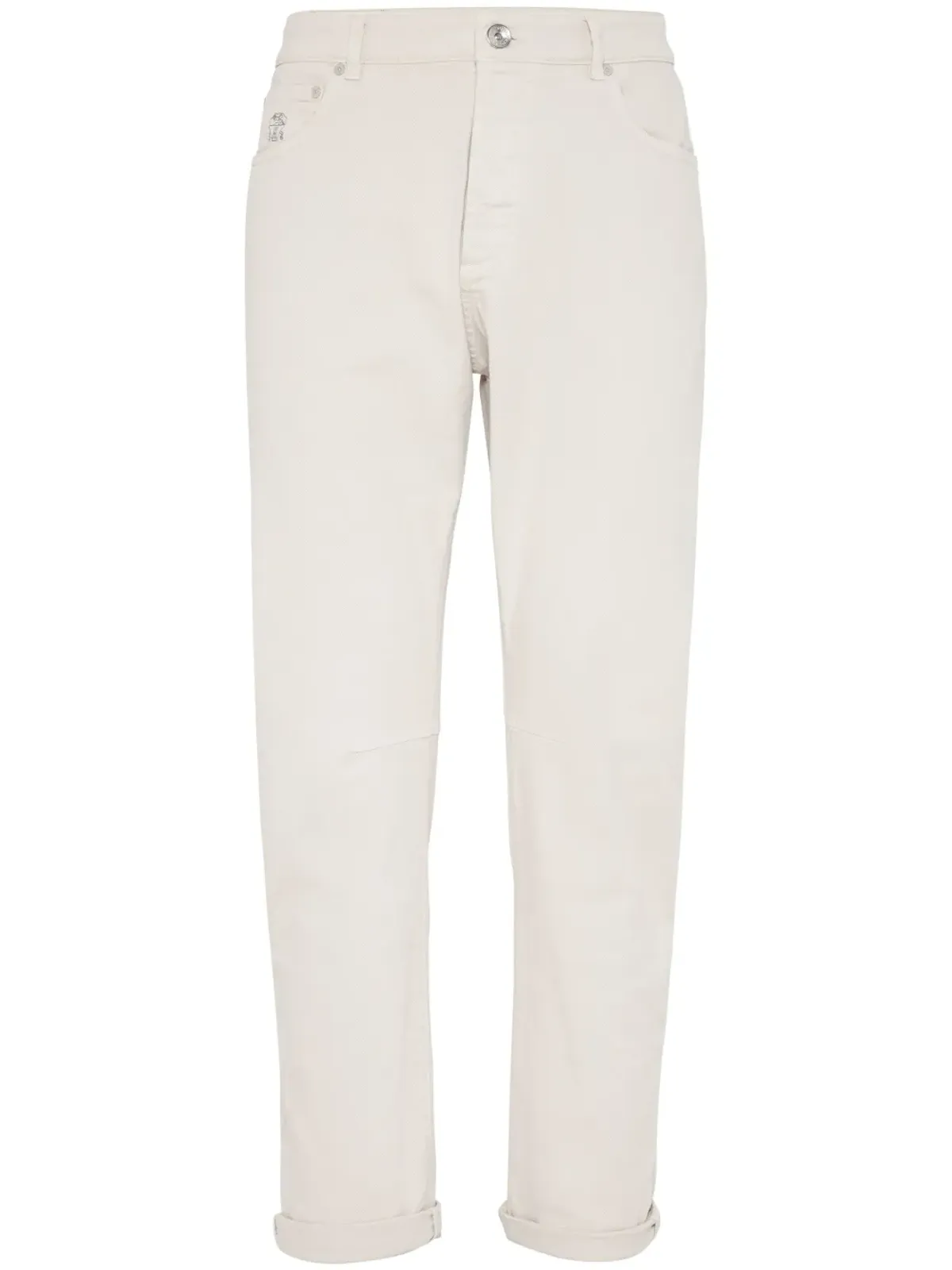 Brunello Cucinelli ミッドライズ・ストレートジーンズ - 画像1