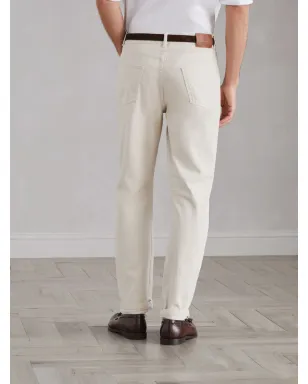 Brunello Cucinelli ミッドライズ・ストレートジーンズ - サムネイル4