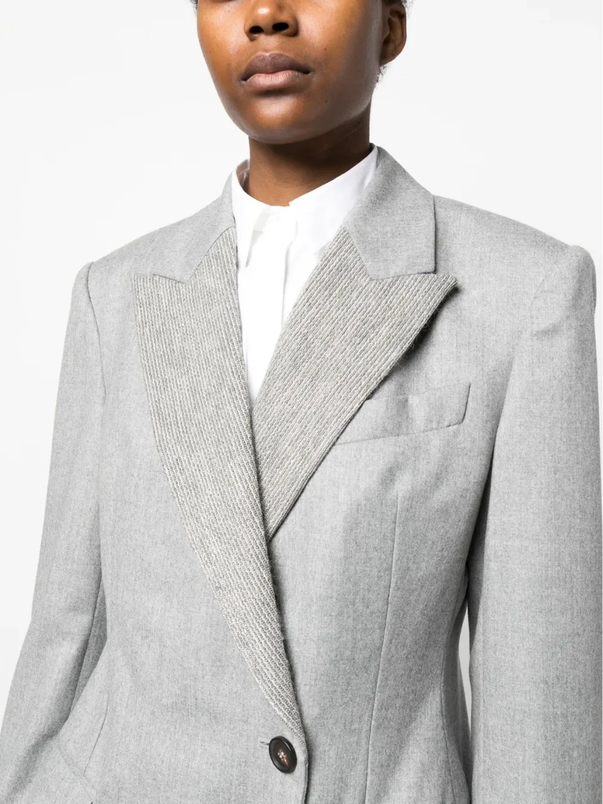 Brunello Cucinelli シングルブレスト ボタン留め ブレザー - 画像5