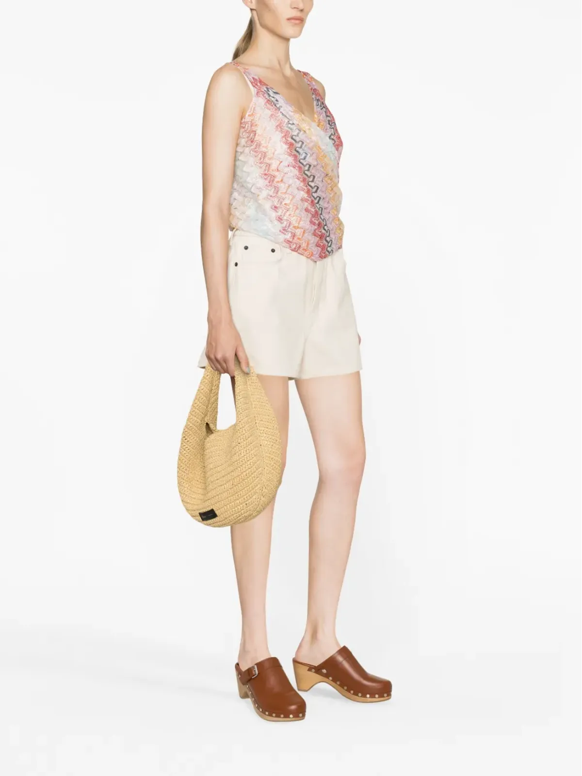 Missoni ノットディテール ニットトップ - 画像3