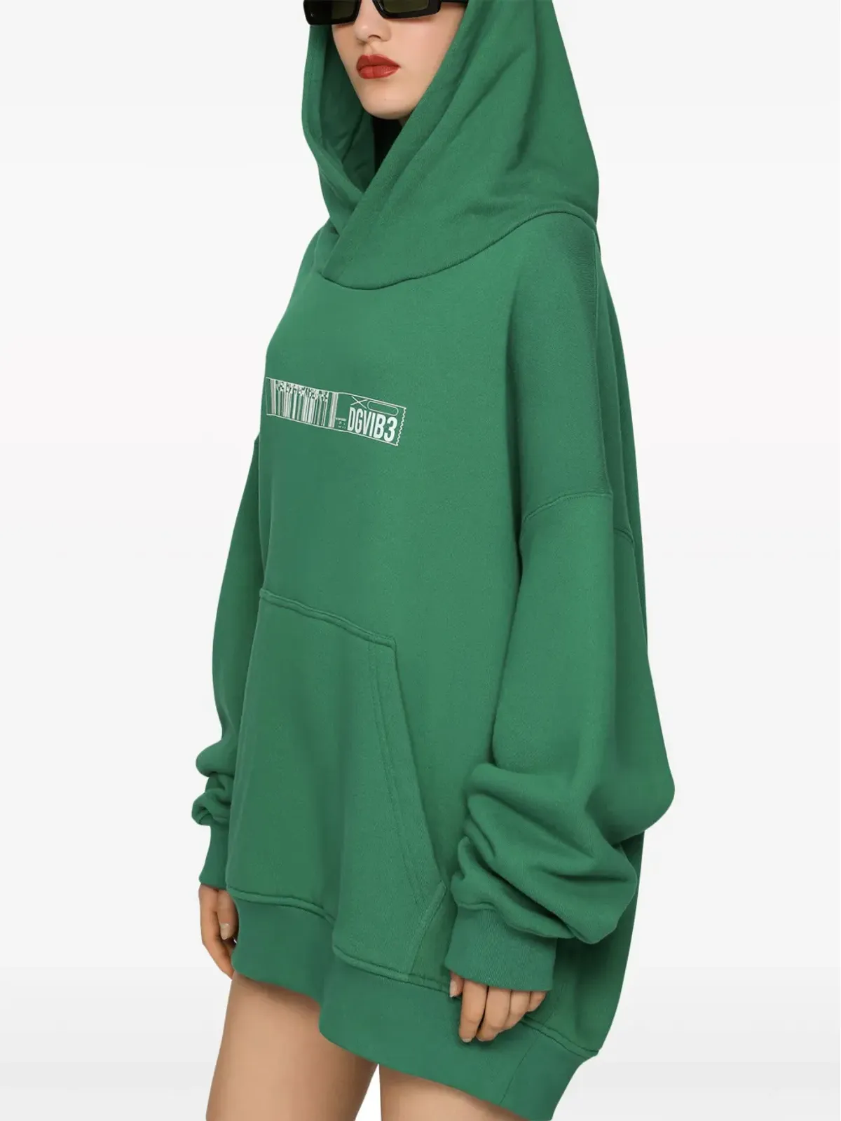 Dolce & Gabbana DGVIB3 ロゴプリント コットンフーディ - 画像5