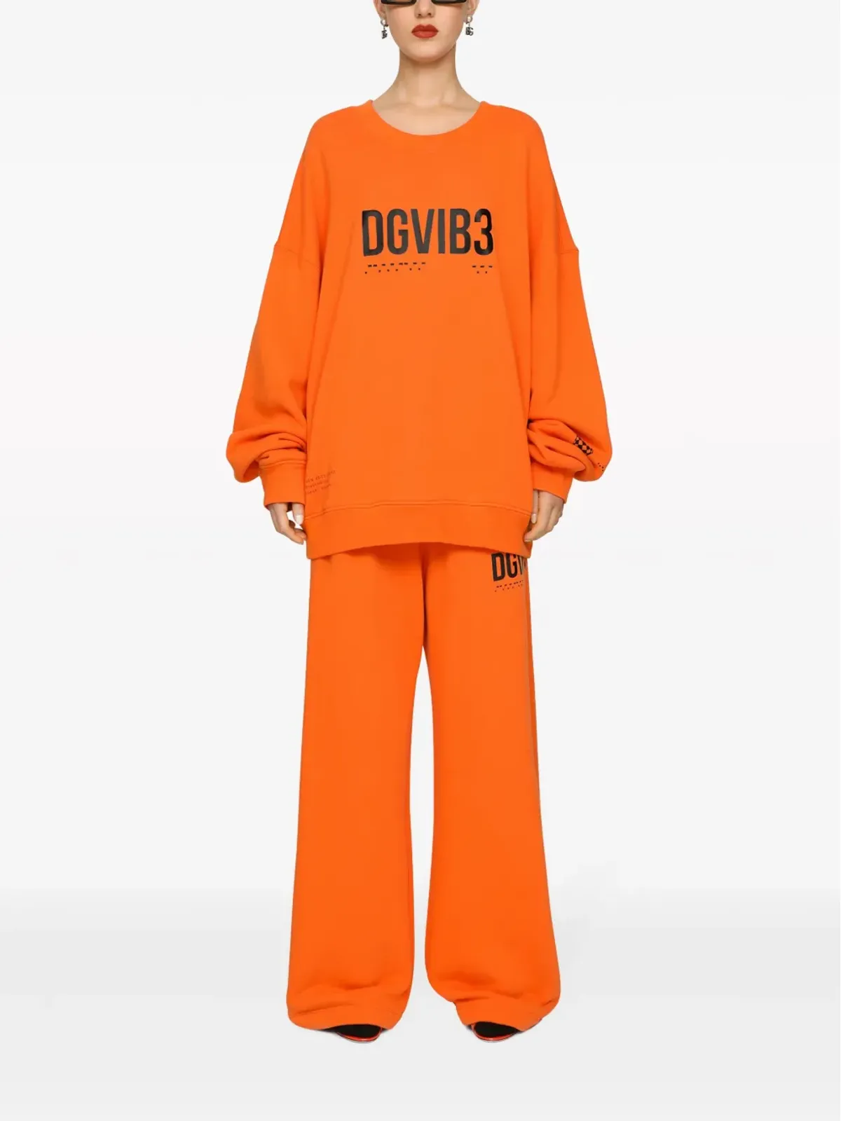 Dolce & Gabbana DGVIB3 ロゴプリント コットン スウェットシャツ - 画像2