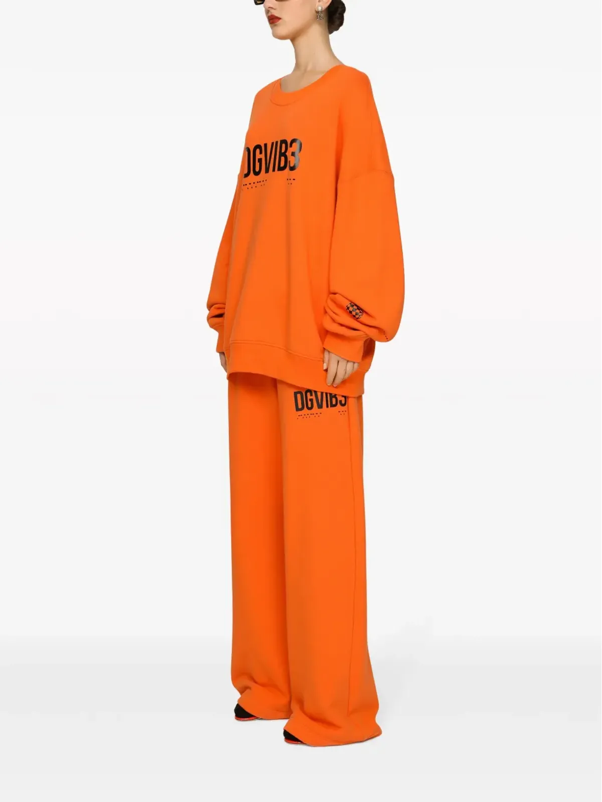 Dolce & Gabbana DGVIB3 ロゴプリント コットン スウェットシャツ - 画像4