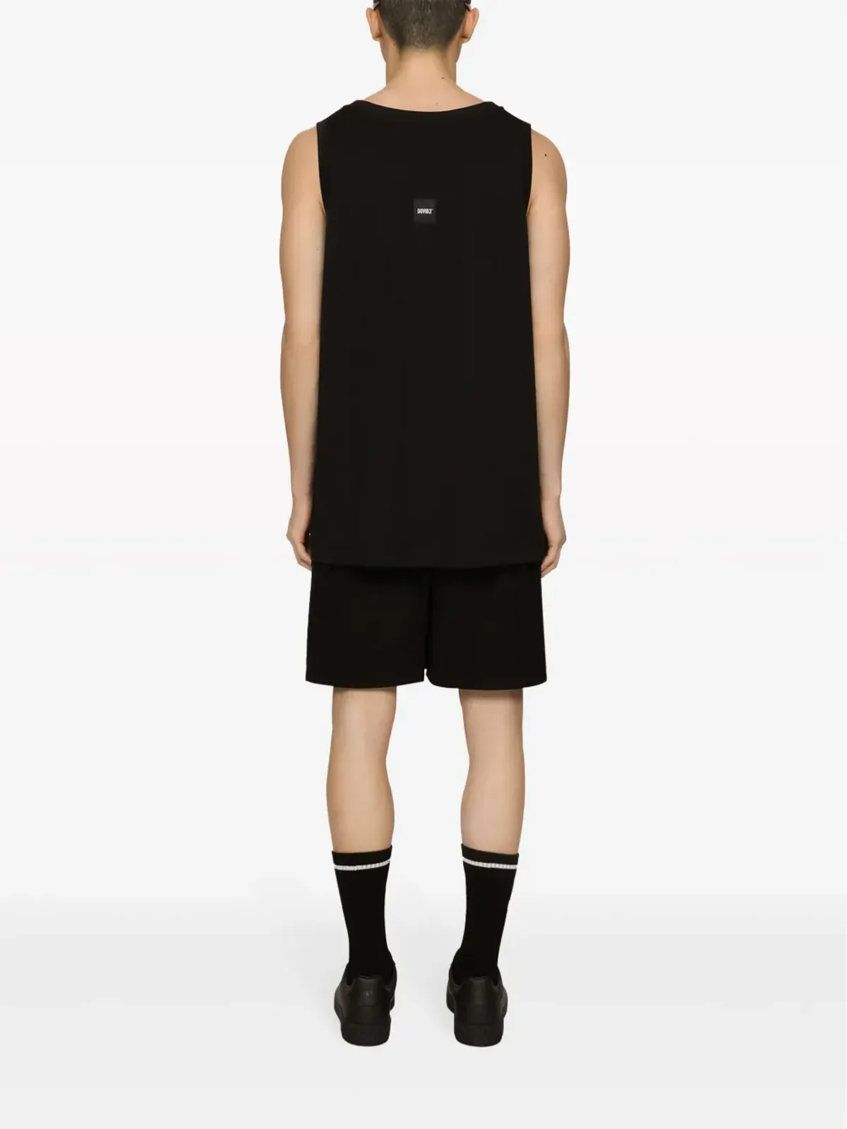Dolce & Gabbana ロゴプリント ノースリーブ コットン Tシャツ - 画像4