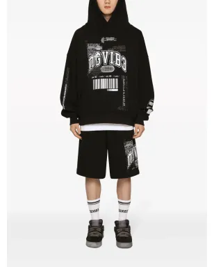 Dolce & Gabbana DGVIB3 プリントコットンフーディー - サムネイル2
