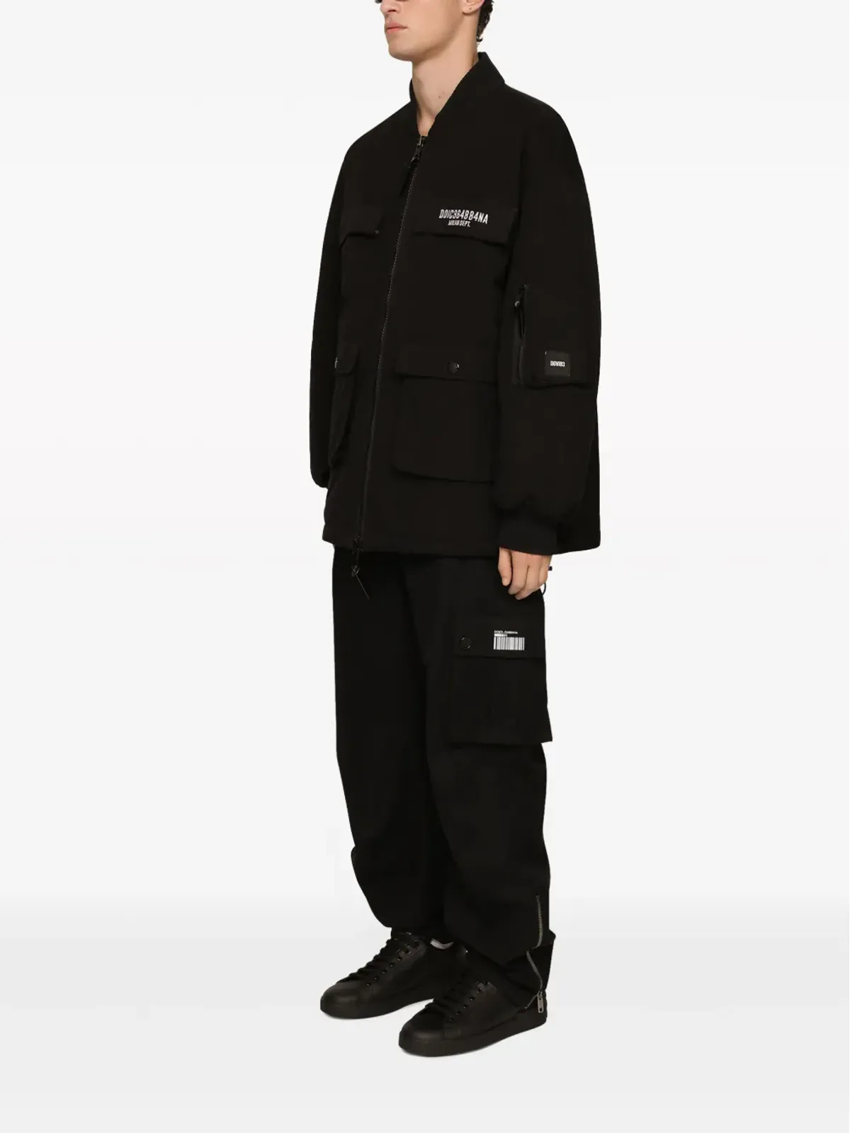 Dolce & Gabbana パッチポケット コットンブレンド ジャケット - 画像5