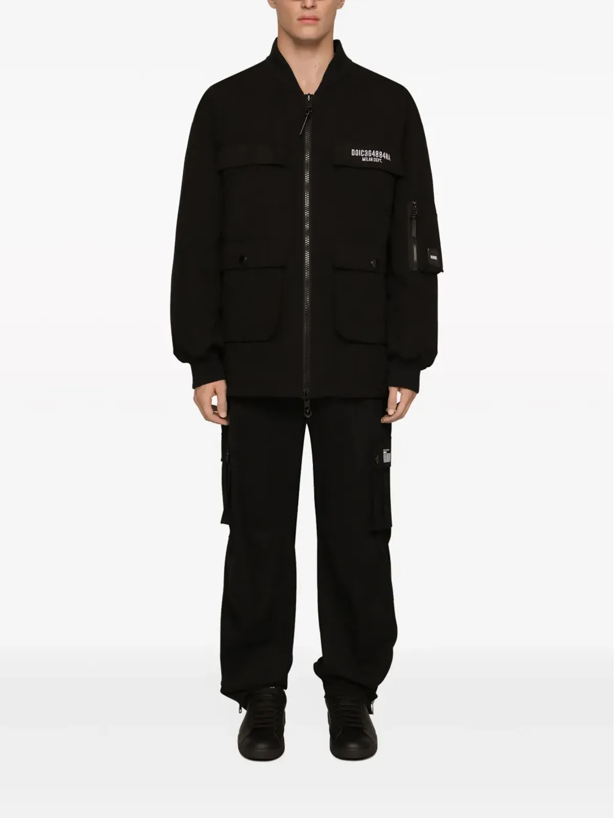 Dolce & Gabbana パッチポケット コットンブレンド ジャケット - 画像2