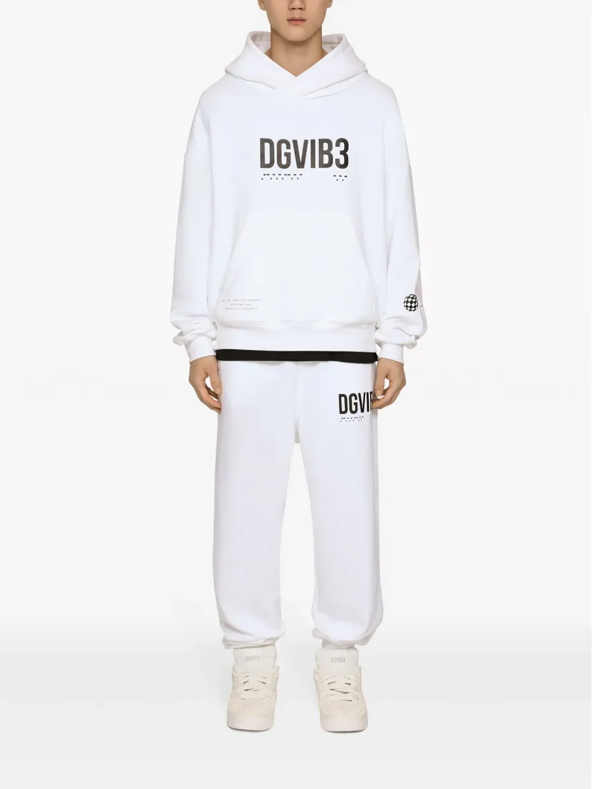 Dolce & Gabbana DGVIB3 ロゴプリント コットン トラックパンツ - 画像2