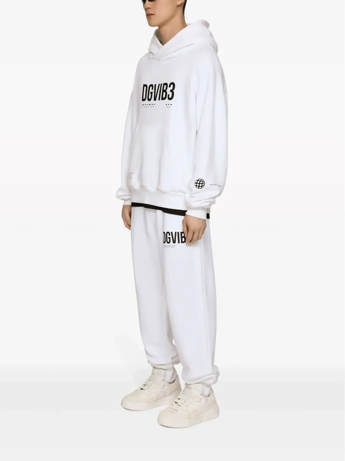 Dolce & Gabbana DGVIB3 ロゴプリント コットン トラックパンツ - 画像4